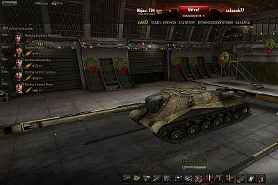 Screen ze hry World of Tanks