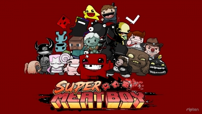 Artwork ke he Super Meat Boy