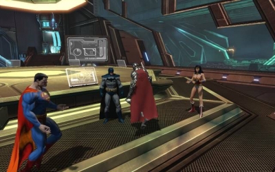 Screen ze hry DC Universe Online