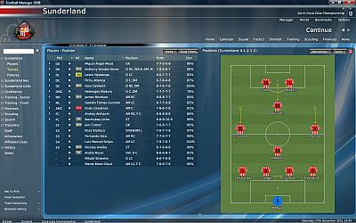 Screen ze hry Football Manager 2011