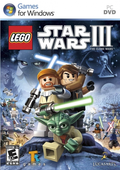 Obal hry LEGO Star Wars III: The Clone Wars