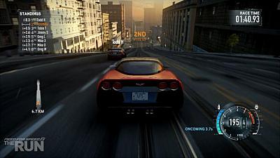 Screen ze hry Need for Speed: The Run