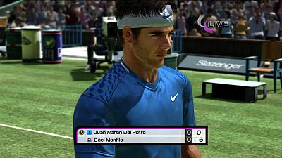 Screen ze hry Virtua Tennis 4