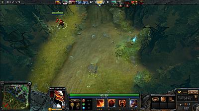Screen ze hry DOTA 2 - Defence of the ancients 2