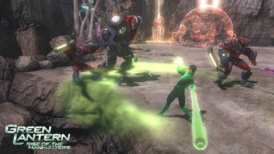 Screen ze hry Green Lantern: Rise of the Manhunters