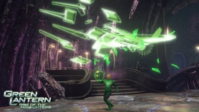 Screen ze hry Green Lantern: Rise of the Manhunters