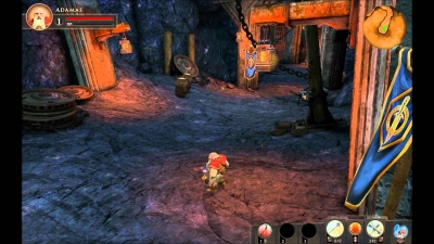 Screen ze hry Dungeons & Dragons: Daggerdale
