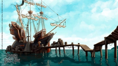 Artwork ke he Pirates of Black Cove