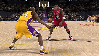 Screen ze hry NBA 2K11