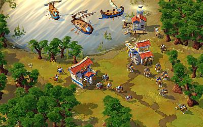 Screen ze hry Age of Empires Online