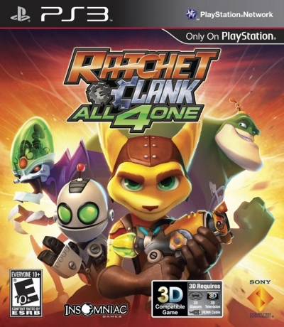 Obal hry Ratchet & Clank: All 4 One