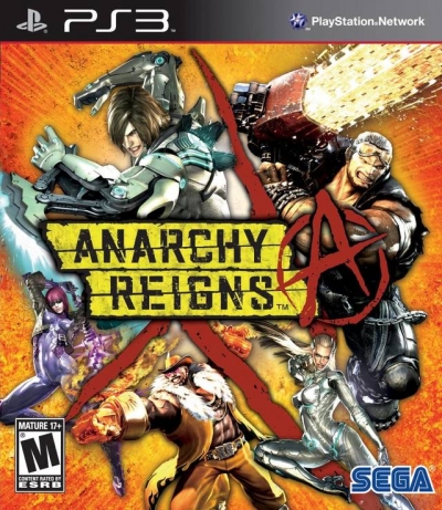 Obal hry Anarchy Reigns