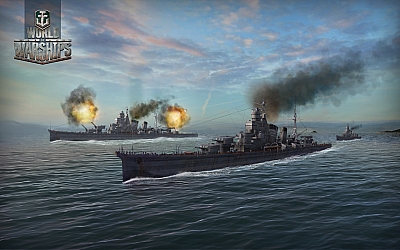 Screen ze hry World of Warships