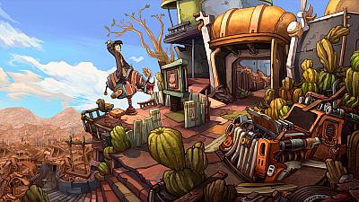 Screen ze hry Deponia