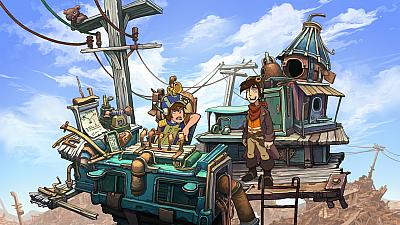 Screen ze hry Deponia