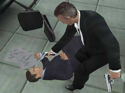 Screen ze hry Reservoir Dogs