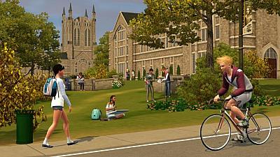 Screen ze hry The Sims 3: Studentsk ivot