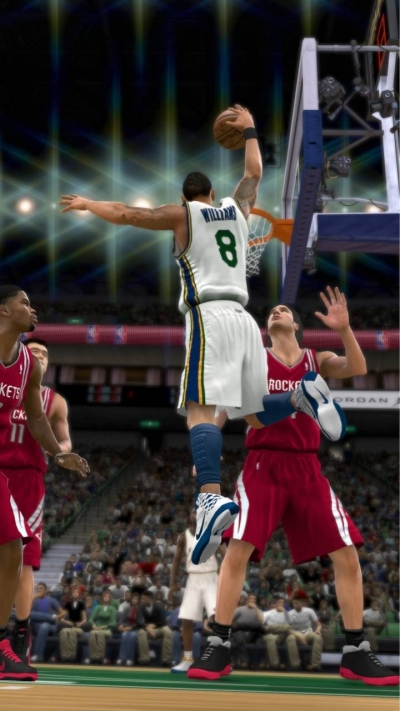 Screen ze hry NBA 2K11