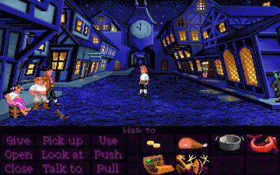 Screen Secret of Monkey Island, The