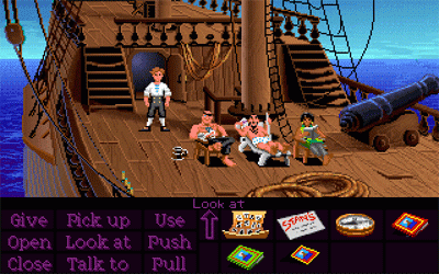 Screen Secret of Monkey Island, The