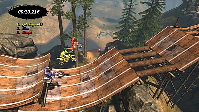 Screen ze hry Trials: Evolution