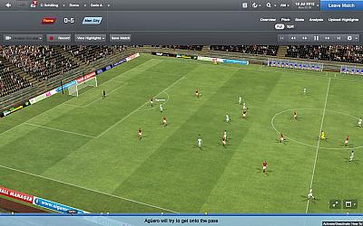 Screen ze hry Football Manager 2013