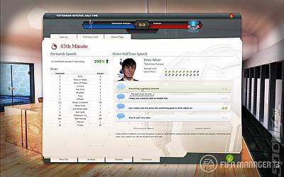 Screen ze hry FIFA Manager 13