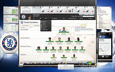 Screen ze hry FIFA Manager 14