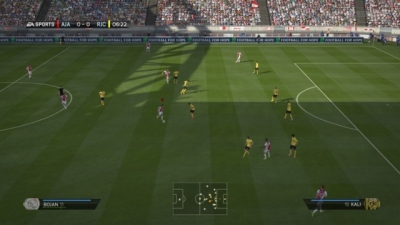 Screen ze hry FIFA 14