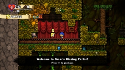 Screen ze hry Spelunky