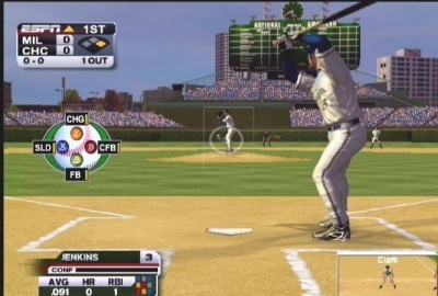 Screen ze hry Major League Baseball 2K5