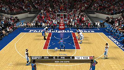 Screen ze hry NBA Live 14