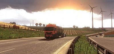 Screen ze hry Euro Truck Simulator 2: Going East