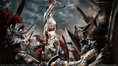 Artwork ke he God of War: Chains of Olympus