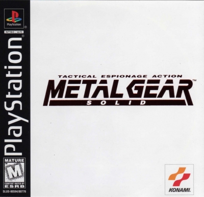 Obal hry Metal Gear Solid