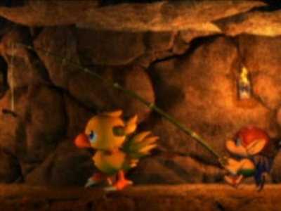 Screen ze hry Chocobos Dungeon 2