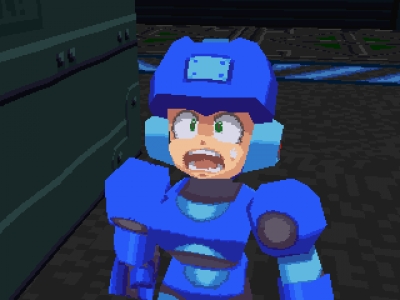 Screen ze hry Mega Man Legends