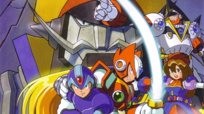 Artwork ke he Mega Man X4