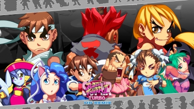 Artwork ke he Super Puzzle Fighter II Turbo