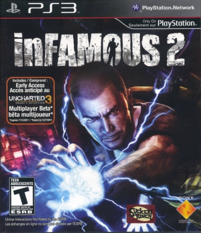 Obal hry InFamous 2