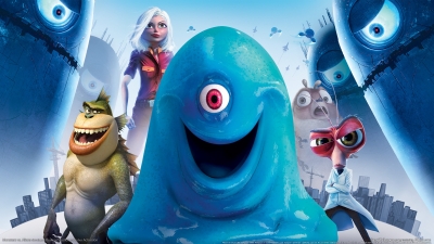 Artwork ke he Monsters vs. Aliens