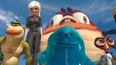 Artwork ke he Monsters vs. Aliens