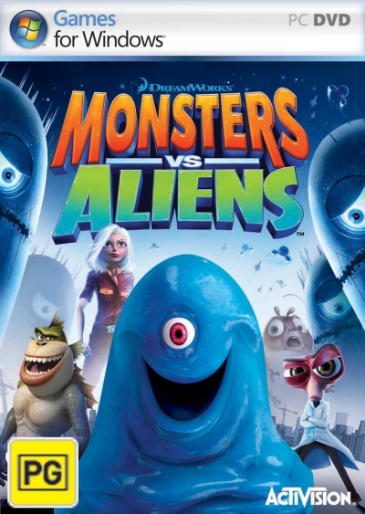 Obal hry Monsters vs. Aliens