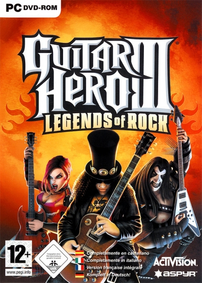 Obal hry Guitar Hero III: Legends of Rock