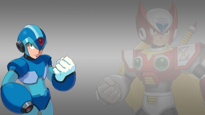 Artwork ke he Mega Man X Collection