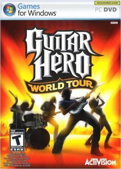 Obal hry Guitar Hero: World Tour