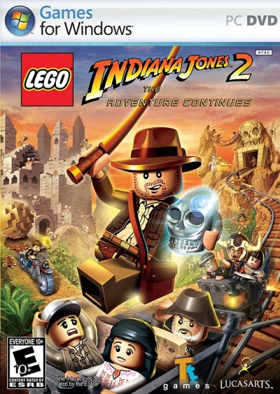 Obal hry LEGO Indiana Jones 2: The Adventure Continues