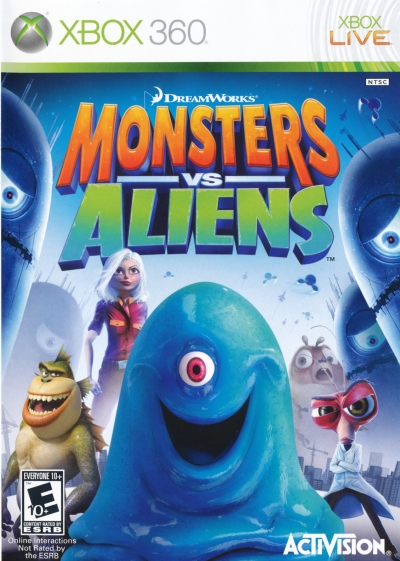 Obal hry Monsters vs. Aliens