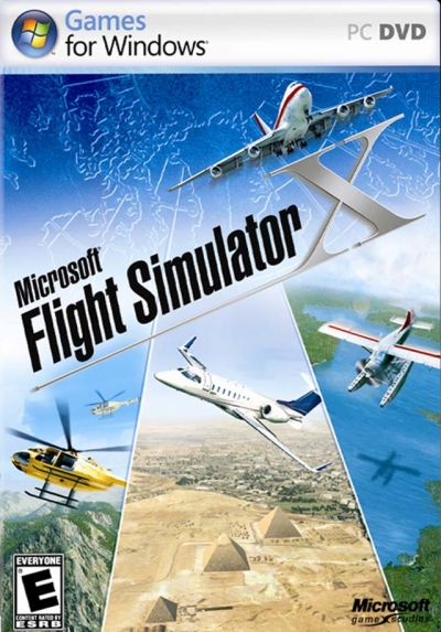 Obal hry Microsoft Flight Simulator X