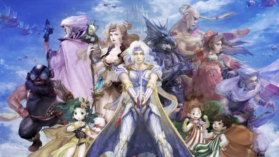 Artwork ke he Final Fantasy IV: The Complete Collection